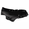 TRQ Rear Driver Side Quarter Panel Splash Shield Black Compatible