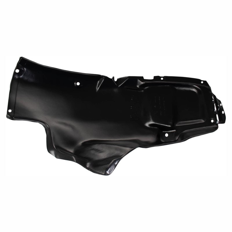 TRQ Rear Driver Side Quarter Panel Splash Shield Black Compatible