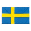 Aricona Sweden Flag, Swedish National Flag with Brass Eyelets, 90
