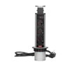 ORNO Retractable 3-Way Power Strip with Cable 1.8 m 3680