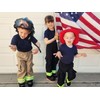 Firefighter Black/Yellow Toddler Look-Like Turnout Gear Pants (3T)