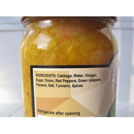 Amish Wedding Foods Southern Mild Chow Chow (2) 14.5 OZ Glass Jars