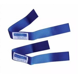 IronMind Short and Sweet Weight Lifting Straps - Blue