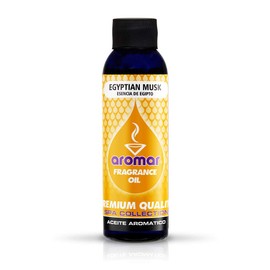 AROMAR Premium Fragrance Oil, 4oz Bottle 3 Pack Long Lasting Aromatic Scent, Fresh and Revitalizing Aromatherapy for Living Room, Bedroom, and Kitchen 12oz Egyptian Musk