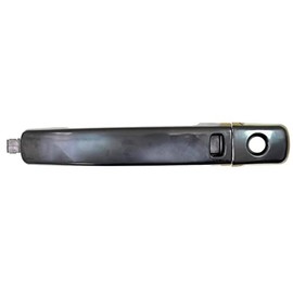 PT Auto Warehouse NI-3119S-FL - Exterior Outside Door Handle, Smooth Black - Without Sensor, Front Left Driver Side