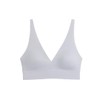 Floatley Cozy Wireless Plunge Bra for Women, Buttery Soft Comfort