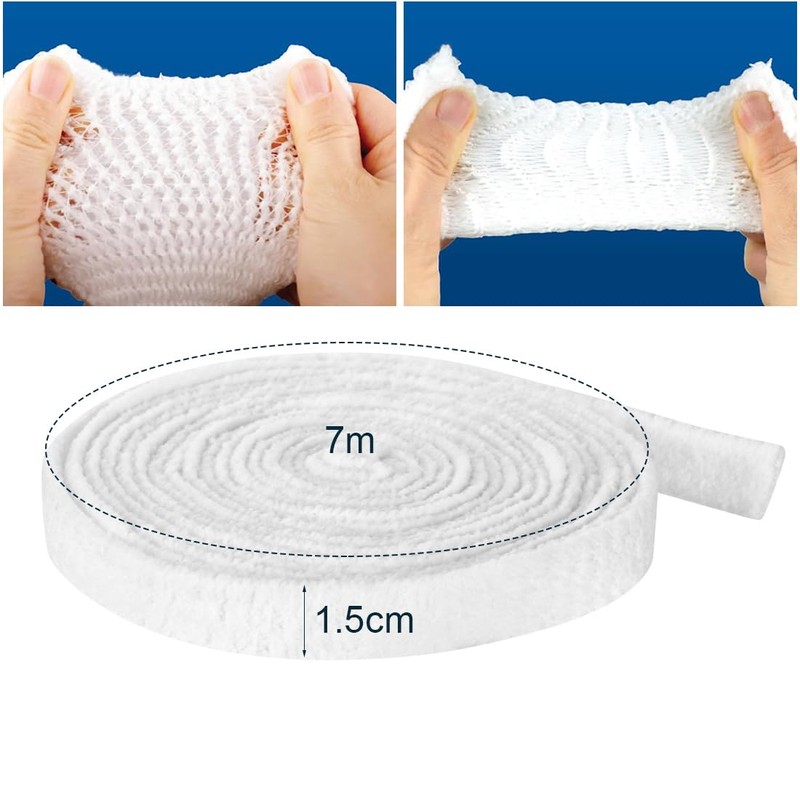 Tubular Elastic Dressing Retainer Net Stretch Wound Dressing Bandage Breathable