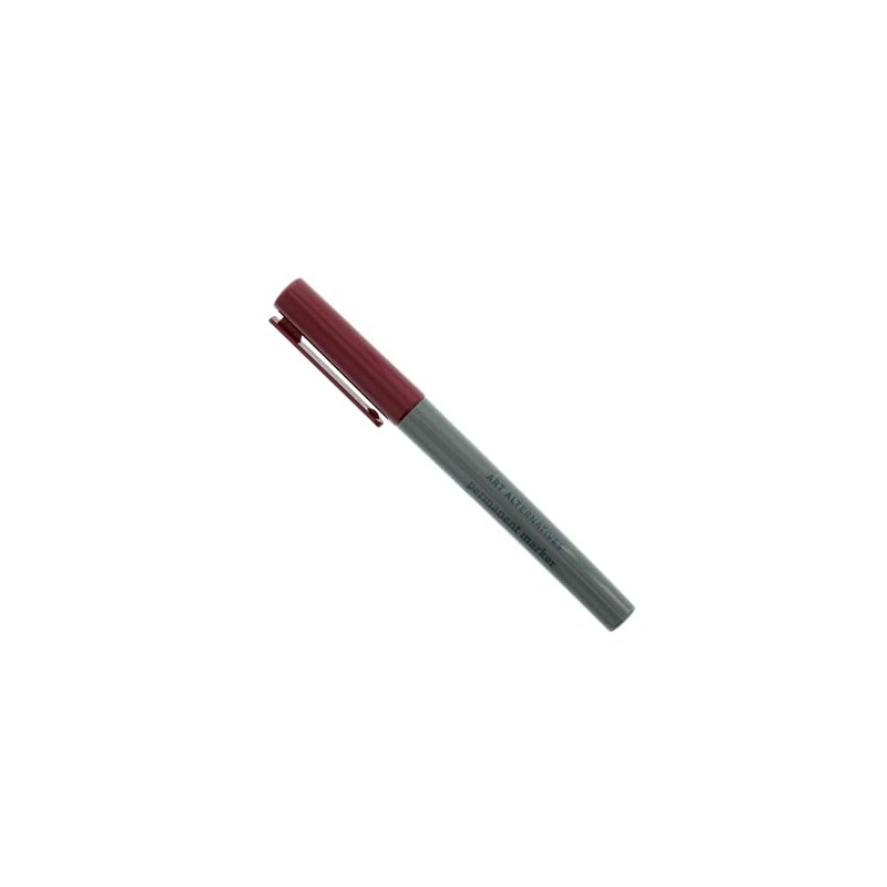 Art Alternatives Permanent Marker, Fine, Brick- 4.2mm felt nib -