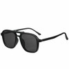 Cyxus P1575 Magnetic Glasses, Glasses and Sunglasses, 2-Way Glass, Clip-On,