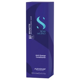 Alfaparf Milano Semi di Lino Brunette Anti-Orange Conditioner 200 ml - Anti-Orange Conditioner