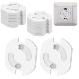 Sockets Child Safety Socket Lock with Twist Mechanism Pack of 12 Child Lock Socket Cover Socket Protection for Babies and Toddlers