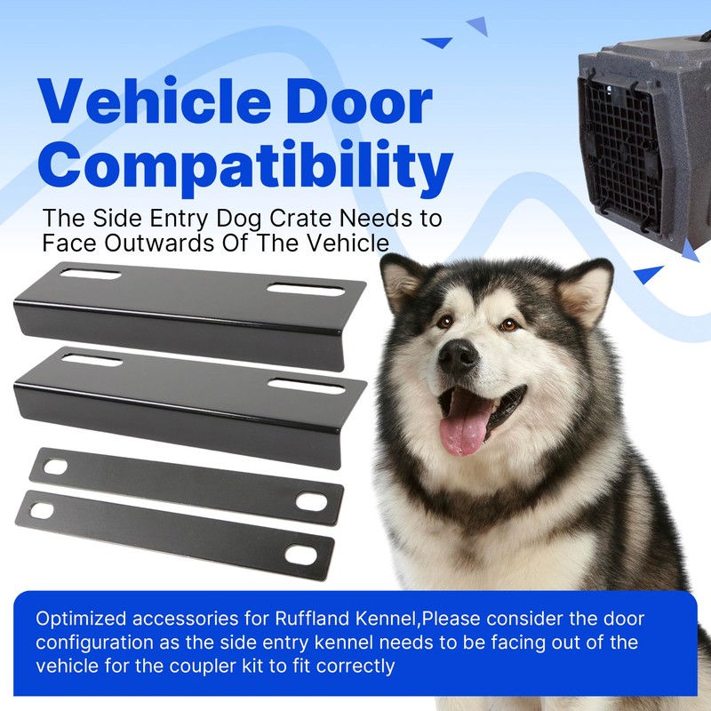 Yudylg Coupler Kit for Ruffland Kennel – Gen 2 Only,