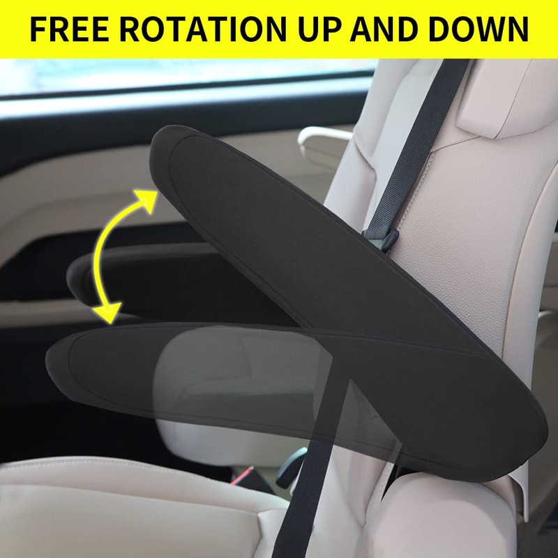 AOMSAZTO Front Door Panels Armrest Cover Leather Left & Right
