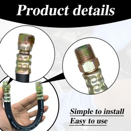 1723165SM Oil Drain Hose Compatible with briggs and stratton oil drain hose Model Series 29, 30, 35 & 38 40, 44 & 49 Engines