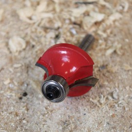 Faithfull FAIRB41 Router Bit TC Rounding Over 1/4in 15.8mm x 9.5mm