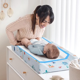 Hyfine 98 Pack Disposable Changing Pad, Waterproof Baby Disposable Underpads, Super Soft, Ultra Absorbent Diaper Changing Liners Baby Change Mats (17.5x22 inch)