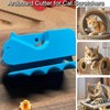 Cardboard Cutter for Cat Scratchers with 2pcs Blades-3D Printed Kitten