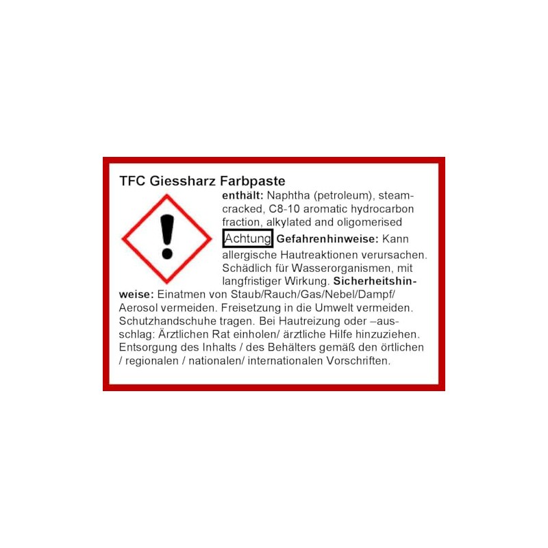 TFC Cast Resin Colour Paste RAL7016 Anthracite Grey – Size: