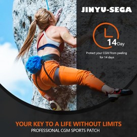 20pcs Sensor Covers for Libre 3 & Lingo Waterproof, Adhesive Patches for Lingo,Sweatproof CGM Protector,Lasts for 14 Days