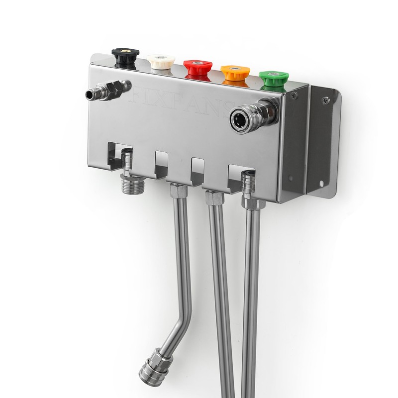 FIXFANS Pressure Washer Foam Cannon Holder, Power Washer Gun Snow