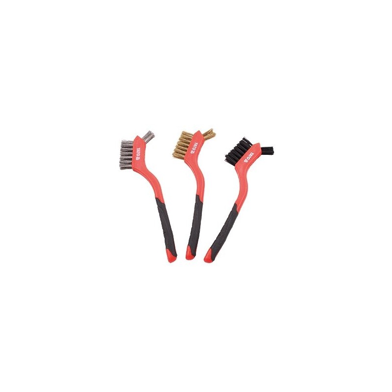 Yato YT-6351 – WIRE BRUSH SET 3 PIECES Rows 3