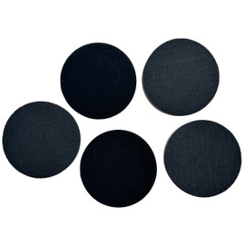 Pro-Graad 4 Inch Hook and Loop Soft Foam Buffering Interface Pad for 4" Backer Pad, 1/2" Thick Soft Density Foam Cushion Sponge Buffer Pad for 4” Sanding Polishing Buffing Discs, 5 Pack