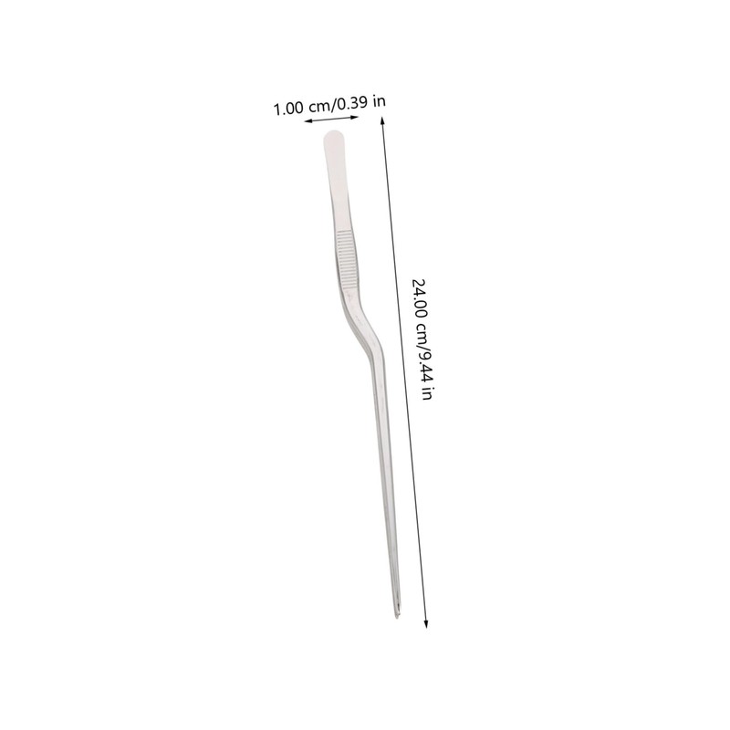 COLLBATH 3pcs Stainless Steel Tweezers for Kitchen Cooking Fish Bone