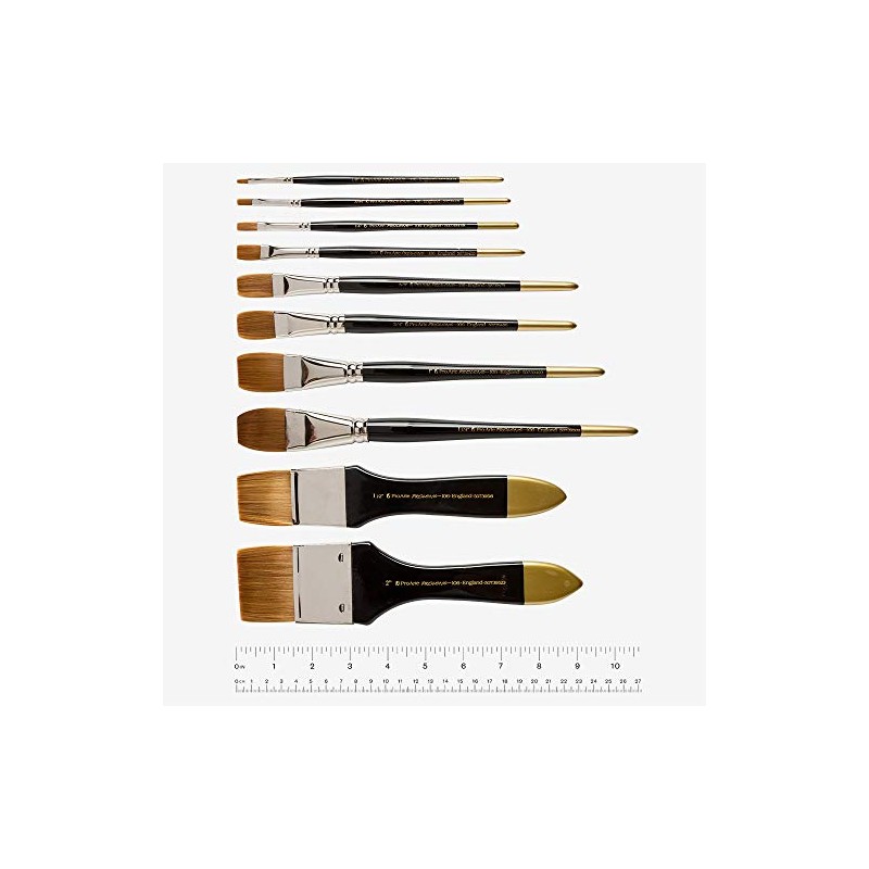Pro Arte : Prolene Flat Synthetic Watercolour Brush Series 106