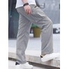 Comdecevis Men's Casual Cargo Pants Workout Joggers Stretch Sweatpants Hiking