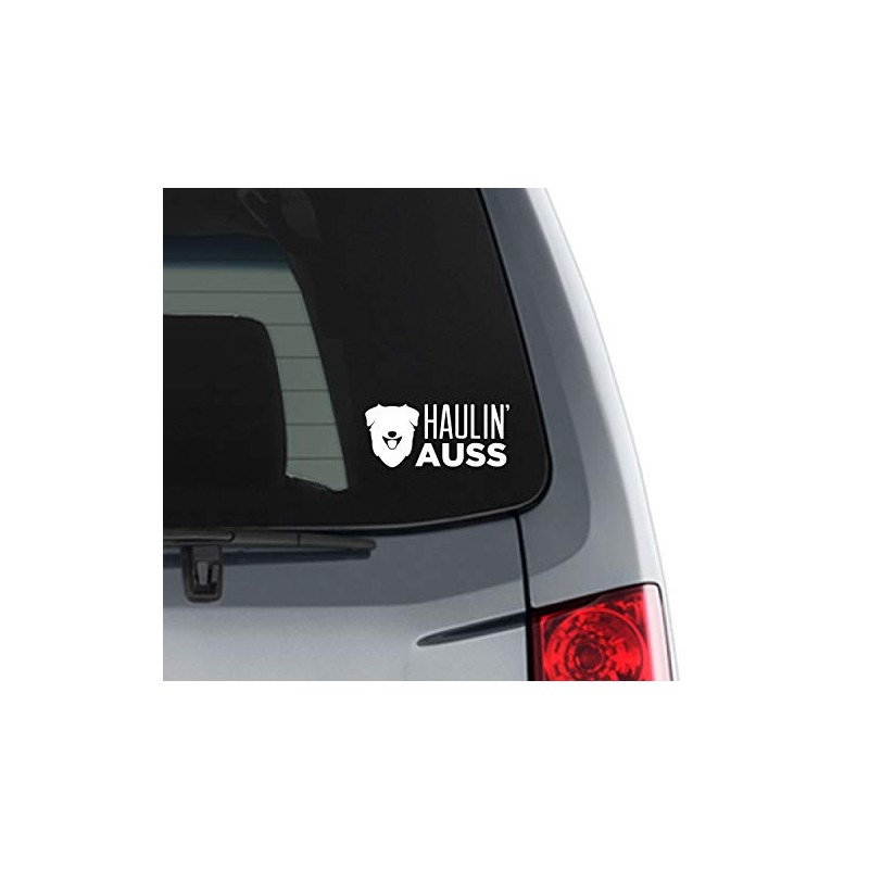Haulin' Auss | Australian Shepherd Dog Vinyl Decal
