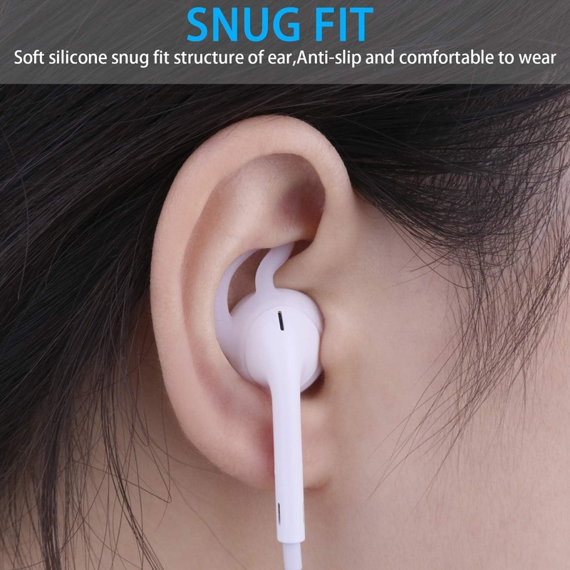 A-Pcas Earbud Tips Earbud Covers for EarPods JBL Tune215BT Anti-Slip
