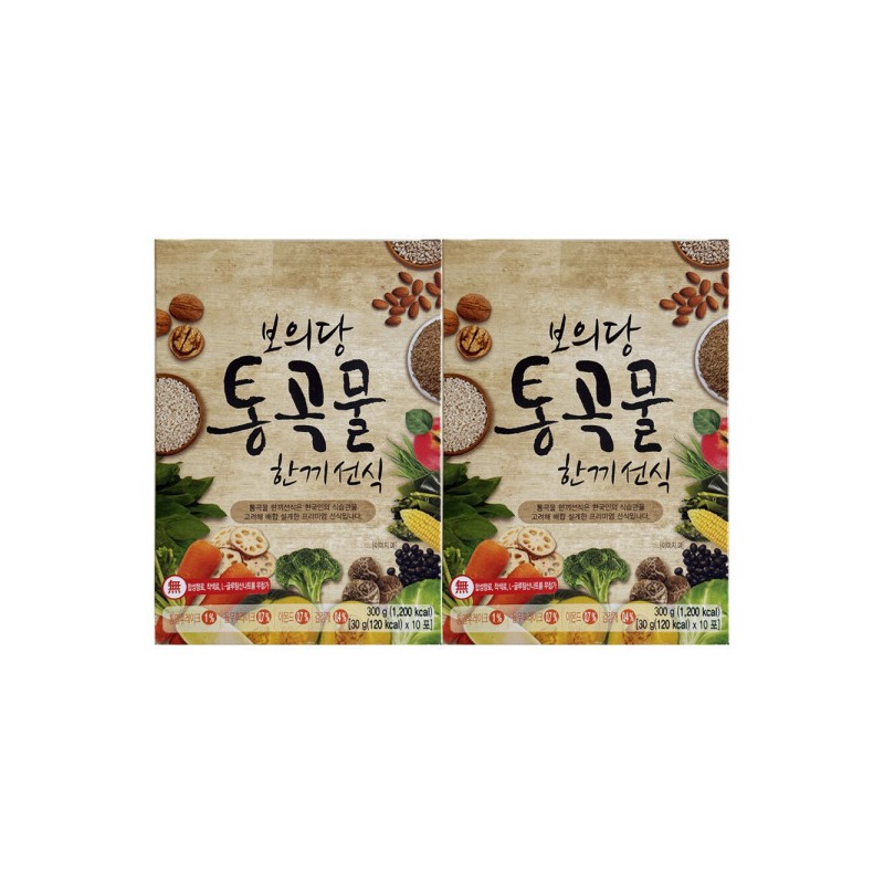 Park Kyung-ho 보의당 박경호 통곡물 한끼선식 30g x 10포 2개