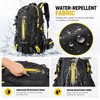 40L Hiking and Travel Backpack, Black