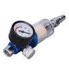 Spray Gun Air Regulator Aluminum Alloy Plastic In Line Water