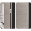 2 Pack Heavy Duty 3-Way Adjustable Hinges for 180 Degree