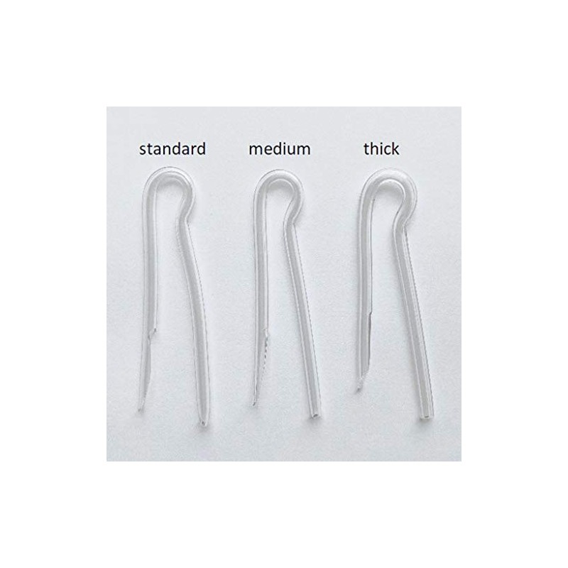 Pure Tone BTE Earmold Pre Bent Hearing Aid Tubes 10pcs