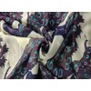 The Yard Silk Chiffon Peacock Fabric 44"