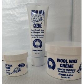 Wool Wax Creme Skin Care Formula AT-10 Lightly Scented Combo Pack (9 oz./4 oz...