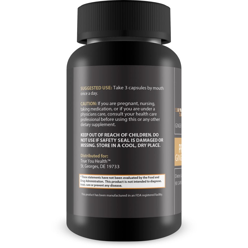 True You Health Pro Shorisu Ginger Memory Pills - Ginger