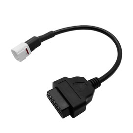 VOANZO Fehlercodeleser-Adapter 4-poliger Stecker für Obd2-Scanner Odb2-Lesegerät, kompatibel mit Yamaha Tracer