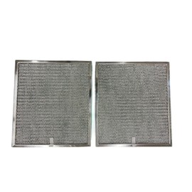 Filter Everything® Aluminum Mesh Grease Filter Replacement for Dacor® 62978, AP3393587, 1174081 – Washable – 2 Pack – Made in USA 11-7/8" x 13-5/16" x 3/8" with 1PTSS 2TSSS