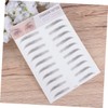 WOONEKY Eyebrow Spoolie Tool 2pcs Eyebrow Transfer Stickers Brow Tint