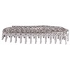 VKLSVAN 100pcs 2.54mm Female Jumper Wire Connector Metal Cable Pin