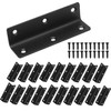 Redunest L Bracket, Heavy Duty Corner Brace, 20 Pack 4"