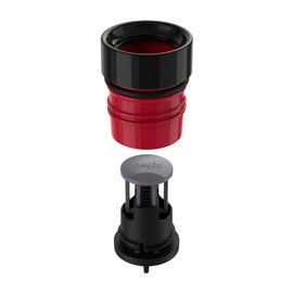 Emsa N31104 Bludrop Colour Drinking Bottle, 0.5 Litres, 100% Leak-Proof, Quick-Press Closure, Ergonomic 360° Drinking Enjoyment, 12 Hours Warm, 24 Hours, Dishwasher Safe Stainless Steel, Coral