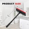 Professional 8.1" 2 in 1 Window Squeegee with 16" Long