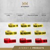 ATERET Premium Yellow Caution Tape I 3 inch x 1000