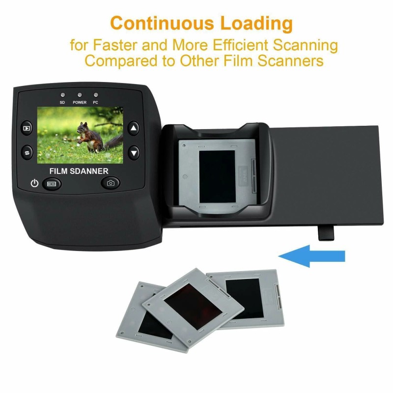 Digitnow! 135 Film Negative Scanner High Resolution Slide Viewer, Convert