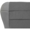Zieichy Passenger Side Bottom Replacement Cloth Seat Cover Dark Graphite