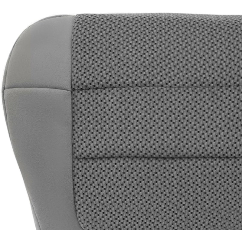 Zieichy Passenger Side Bottom Replacement Cloth Seat Cover Dark Graphite